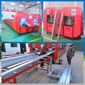 Solar Bracket H Beam Automatic Metal Punch And Shear Machine