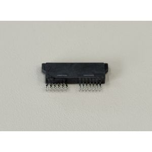 Buy cheap Right Angle SATA Female PCB Connector 7 Pin 1.27mm Pitch, Board Mount Power Signal Terminals for Server Storage, Automotive Electronic Systems Cable Harness Customization from wholesalers