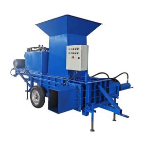 Buy cheap Plc Controlled Straw Baler Machine With Water Cooled Hydraulic Oil Cooling from wholesalers