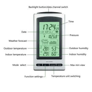 Buy cheap Monitor Temperature And Humidity In Multiple Rooms With Wireless Weather Station from wholesalers