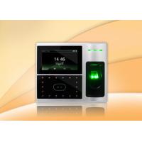 Buy cheap Biometric Facial Recognition Time Attendance Machine , facial recognition device product