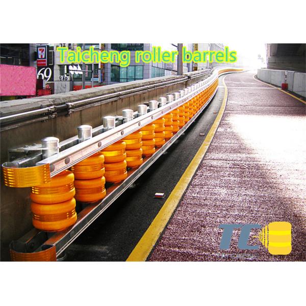 Quality 50m Polyurethane Safety Highway Roller Crash Barrier Guardrail System for sale