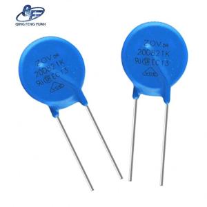 Buy cheap 20D821 ZOV MOV Varistor 20D821K For Security System from wholesalers