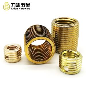 OEM Precision CNC Machining Parts , Zinc Plated M5 Brass Inserts