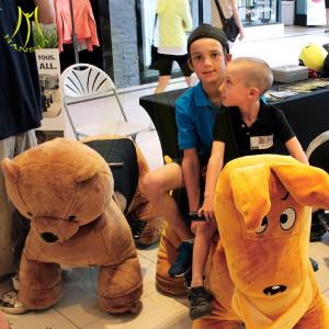 Buy cheap Hansel amusement plush rides guangzhou and kids coin operated animal ride with electric train kiddie rides from china from wholesalers