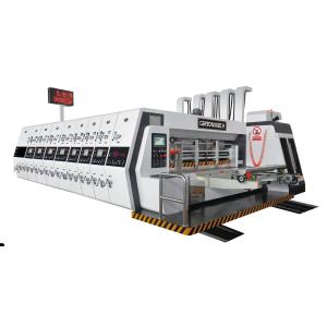 50-100pcs/min Capacity Flexo Corrugated Plate Type Machine for High Capacity