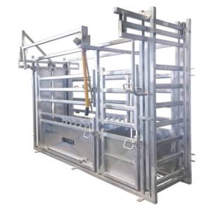 Buy cheap Professional Hot DIP Galvanized Cattle Crush with Weighing Scale from wholesalers