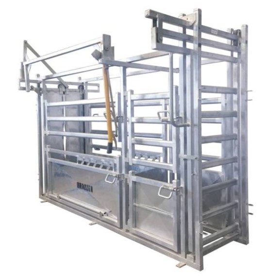 Buy cheap Professional Hot DIP Galvanized Cattle Crush with Weighing Scale from wholesalers