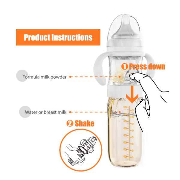 Buy cheap Antique PPSU Milk Multifunctional Baby Bottle Transparent Natural Feeder from wholesalers