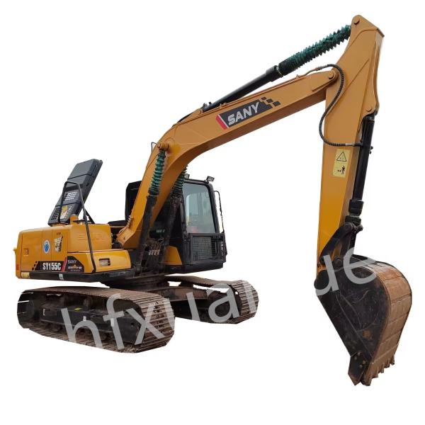 Buy cheap 13500kg Sany SY135C Excavator Second Hand Construction Machinery from wholesalers