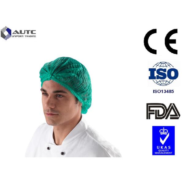 Quality Cloth Surgical Disposable Medical Caps , Surgical Skull Caps Dustproof For Men for sale