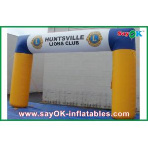 Buy cheap Waterproof Two Foot Inflatable Entrance Arch Custom Advertising Inflatables from wholesalers