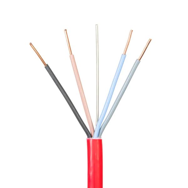 1.5MM2 Fire Alarm/Resistant Cable EN50200 PH30/90/120 2C PVC Jacket 1/0.5tc mm