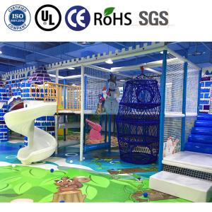 Customized High Capacity Indoor Playground with Safety Materials and Easy