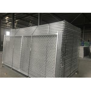8'X14' temporary construction fence mesh 2½"x2½"(63mmx63mm) and tube 1¼"(32mm) 1