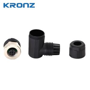 Buy cheap M12 Female Connector Screw Termination ABS Contact Carrier IP67 from wholesalers