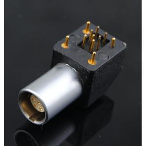 Buy cheap EPG.1B.307.HLN Push Pull Self Latching Connector Brass Chrome Plating Black PPS product