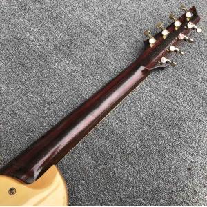 Custom 8 Strings Electric Guitar with Maple Fingerboard Gold Hardware