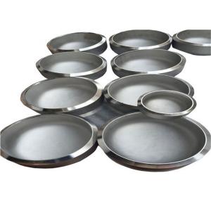 Buy cheap SCH30 SCH40 Stainless Steel Pipe Cap Sandblasting 4 Inch ANSI product