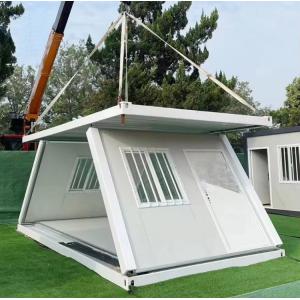 Buy cheap Customizable Folding Container House With Steel Structure And EPS Sandwich Panel from wholesalers