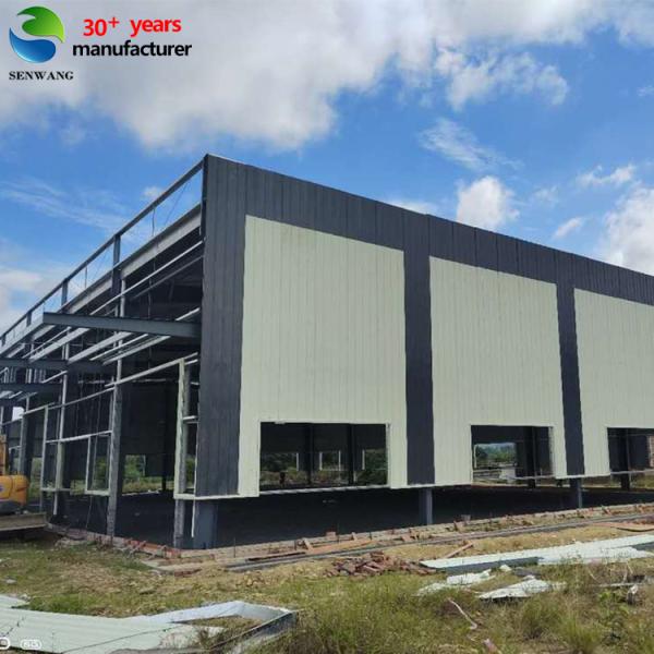 Quality 50-Year Steel Structure Warehouse with H-Section Beams for sale