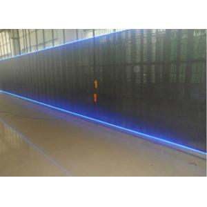 Low Power Consumption LED Curtain Display Aluminum Cabinet Material