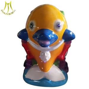 Hansel indoor children fun centers coin operated fiberglass toys kiddie ride