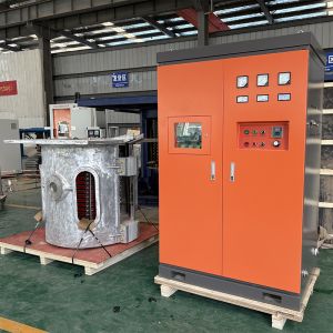 Buy cheap 500kg Iron Steel Scraps Smelting Furnace Induction Melting Furnace from wholesalers
