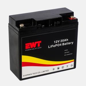 Buy cheap 12.8V 20Ah Lithium Iron Phosphate Battery IFR26650 Rechargeable LiFePO4 from wholesalers