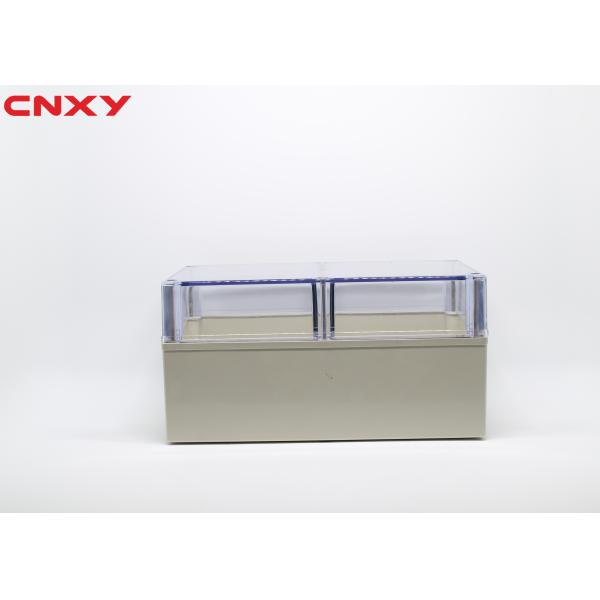 Dustproof waterproof IP65 electrical enclosure box plastic junction box clear