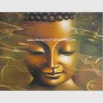 Buy cheap Thai Oil Painting, Modern Buddha Statue Oil Painting , Handmade Abstract Canvas Oil Paintings Oriental from wholesalers