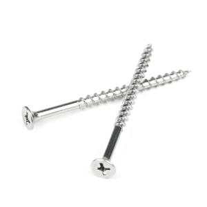 Timber Construction with Stainless Steel Chipboard Screws and Phillips Bugle