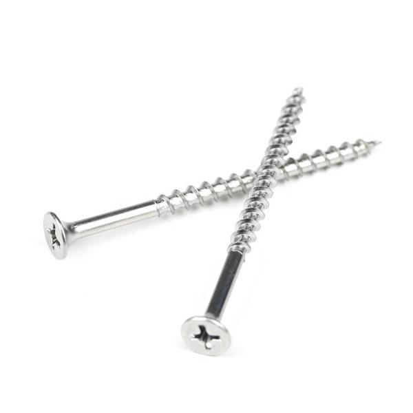 Timber Construction with Stainless Steel Chipboard Screws and Phillips Bugle