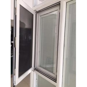 Buy cheap 6063 T5 T6 Aluminium Casement Window With Security Wire Mesh from wholesalers