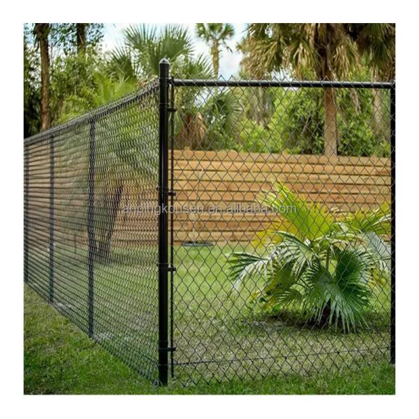 Buy cheap Galvanized PVC Coated Wire Chain Link Fence for Slope Protection and Animal Fence from wholesalers