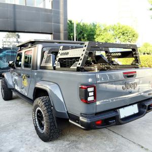 Upgrade Your Pickup's Functionality with Black Powder Coated Cargo Rack Roll Bar