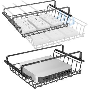 Buy cheap Create a Clutter-Free Workspace with Under Desk Slideable Drawer Metal Cable Tray from wholesalers
