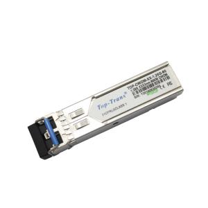 Buy cheap 1.25g SFP Transceiver Module Fiber Optic LC Connector 80Km Fast Ethernet Single product