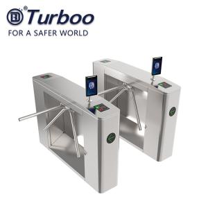 Buy cheap RFID Three Arm Tripod Turnstile Gate , Vertical Tripod Turnstile For School from wholesalers