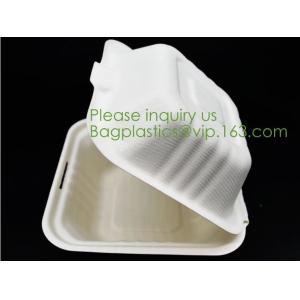 Buy cheap Biodegradable, Sugar Cane, Sugarcane Bamboo Pulp, Bento Box, Bagasse Food Container, Take Out Box, Plates & Bowls from wholesalers