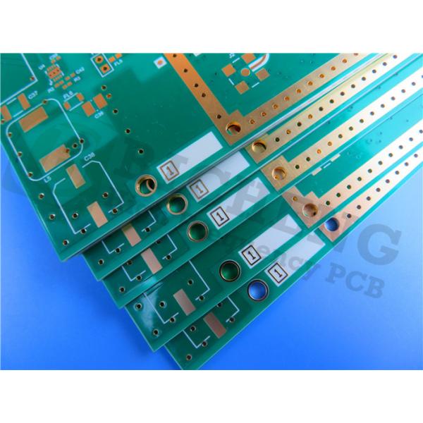 Buy cheap Double Layer Rogers PCB Built on 60.7mil RO4003C LoPro Reverse Treated Foil for Power Amplifiers from wholesalers