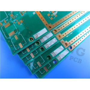 Buy cheap Double Layer Rogers PCB Built on 60.7mil RO4003C LoPro Reverse Treated Foil for Power Amplifiers from wholesalers