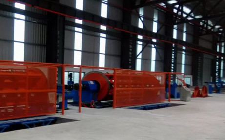 630mm , 1 + 4 , pitch tracking skip machine for electric cable 2B , 20mm