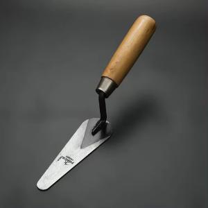 Wooden Handle Narrow Carbon Steel Blade Concrete Mortar Float Patching Finishing