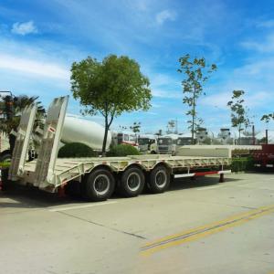 Fixed Gooseneck FGN Low Bed Semi Trailer 60 Ton