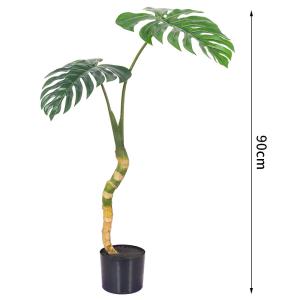Buy cheap Durable Furniture Pot Artificial Monstera Plants For Garden from wholesalers