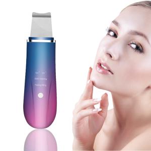 Buy cheap Handheld Portable Ultrasonic Scraper Facial Beauty Device Ion Skin Scrub from wholesalers