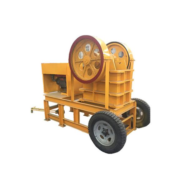 Quality Small Portable Rock Crusher Primary Mobile Jaw Crusher Diesel Engine Type for sale