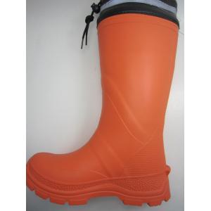 Buy cheap Long Fleece Lining Snow EVA Slip Resistant Rain Boots from wholesalers