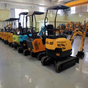 Buy cheap 20km/H Walking Speed 1 Ton 2 Ton Micro Mini Excavator Mini Digger from wholesalers